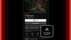 Netflix download season button