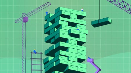 Illustration of building blocks.