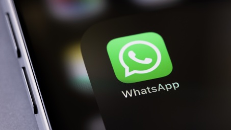 whatsapp app on an iphone