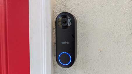 The Reolink Video Doorbell  on my home.