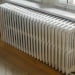 old radiator in house