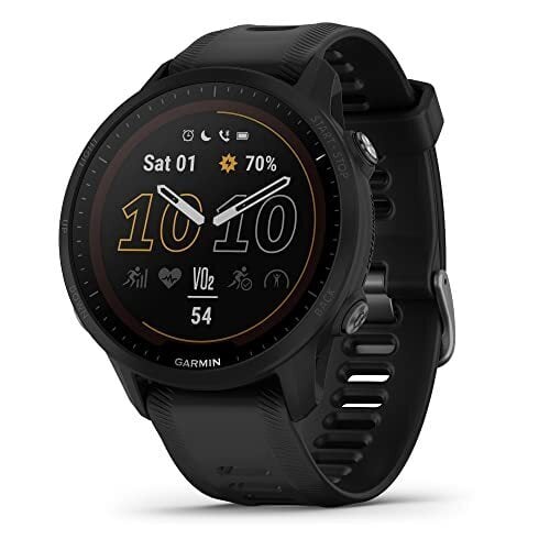 Garmin Forerunner 955 Solar GPS Running Smartwatch (Black)