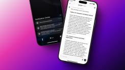 Notifications for scheduled tasks in ChatGPT app for iPhone.
