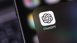ChatGPT icon on a smartphone