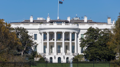 White House exterior in Washington, DC