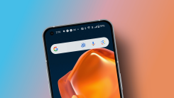 Google Search widget with a new Weather shortcut.