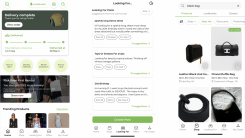 Pickle app interface on iOS