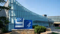 Outside of CDC building