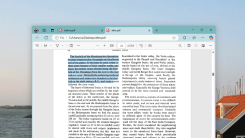 OCRmyPDF can be used to highlight and copy text in a PDF document, as shown here