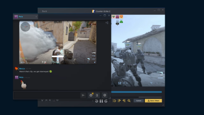 Steam Game Recording example