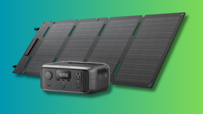 EcoFlow River 3 Solar Generator + 45W Solar Panel