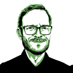 An illustration of Joel Cunningham